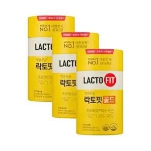 종근당건강 락토핏 골드 50포 x3개 유산균