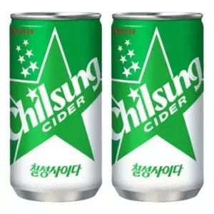 콜라 롯데 칠성사이다 x 30캔 190ml