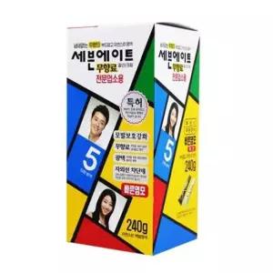 칼라크림염색 BTM 세븐에이트전문업소용5호240g(진한밤색)