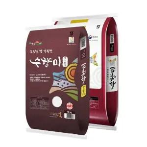 25년 햅쌀 수향미 20kg 골든퀸3호 상등급 백미 (10kg+10kg)