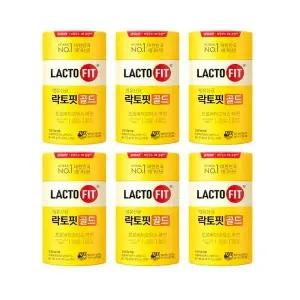 [셀러허브]종근당건강 락토핏 골드 50포 6개 온가족 유산균 포스트바이오틱스 (S46776280)
