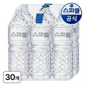 스파클생수 물 2L 30병 무라벨