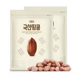 너트리 국내산 생땅콩 1kg + 1kg
