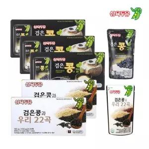 삼육두유 검은콩과 칼슘 60팩+검은콩과 우리22곡 40팩 총100팩