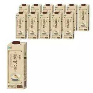 간단한 진한 콩국물 흰콩, 950ml, 12개