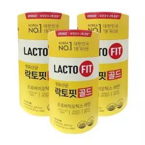 [종근당건강]  락토핏 생유산균 골드5X  온가족유산균 2g x 50포 3통 -SDL- (14309535)