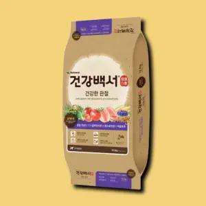건강백서 건강한관절 강아지 사료 10.2kg 1개 건식 소포장
