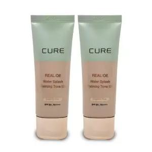 김정문알로에 라센스 로에 큐어 리아로에 워터 스플래쉬 카밍 톤업 40ml(SPF50 ) 2개 Ss (11049585)