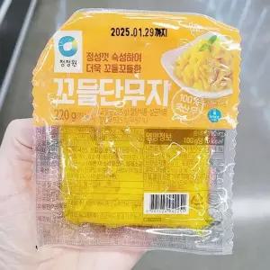 청정원 꼬들 단무지 220g 800449 (29470160)