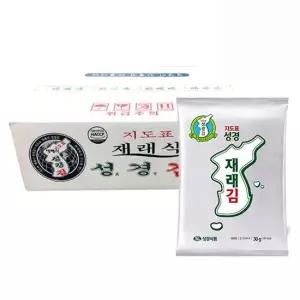 성경김 지도표 재래 전장김 30g x 20봉