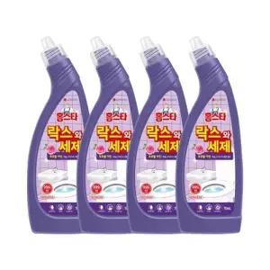 [텐바이텐]홈스타 욕실청소세제 락스와세제 후로랄파인 750ml x 4개