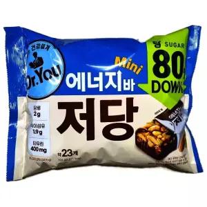 오리온 닥터유 에너지바 미니 저당 324g 약23개입 3개