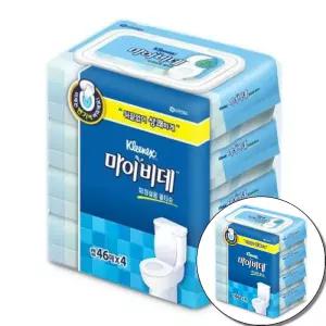 마이비데 크리넥스)마이비데(46매x4)캡형