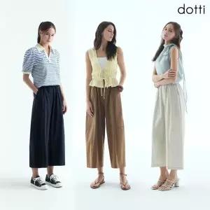 [하프클럽/]26SS  여성 썸머 커브드 쿨팬츠 3종 (D6N8W)