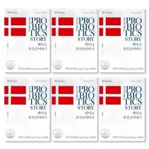 [덴프스] 덴마크 유산균이야기 170mg x 60캡슐 x 6박스 FWS