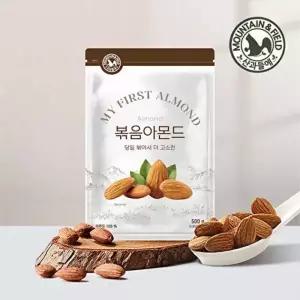 산과들에25년산 햇 견과 당일볶음아몬드500gx2봉 신선한 견과류