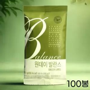 산과들에 하루견과 원데이발란스그린 20g X 100봉 낱봉 너츠 견과류 명절선물