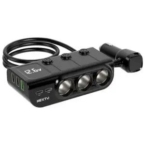 자동차시가잭 차량용 USB 멀티 3구 시거잭 개별전원 고속충전
