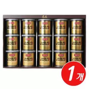 맛있는 선물 명품 대천김 곱창 캔김 15캔 구운 고급 조미김 세트 깡통김 간편한 술안주 도시락