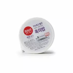 햇반 흑미밥작은공기 130g 36개