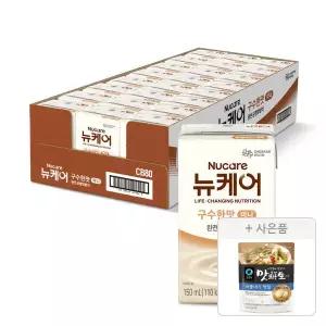 뉴케어 미니 구수한맛 150ml, 24팩, 1개 + 증정(위(we)편한영양죽 40g, 1개)