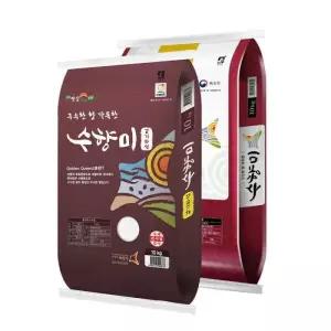 25년 햅쌀 수향미 20kg 골든퀸3호 상등급 백미 (10kg+10kg)