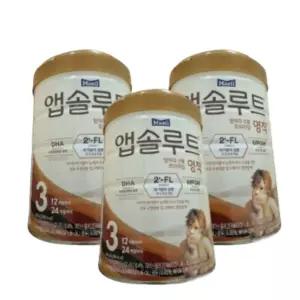 앱솔루트 명작 2FL 분유 3단계(12~24개월) 800g 3캔