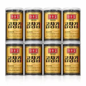 대천김 명품 곱창김 캔김 선물세트 30g 8캔