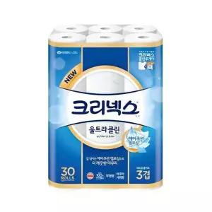 크리넥스 LSX576Q3 휴지 울트라클린 3겹 30롤