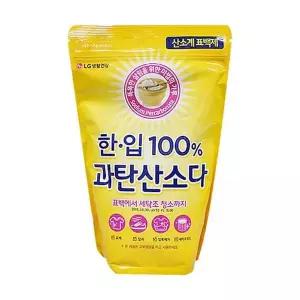 LG생활건강 VHV981M5 한입100프로 과탄산소다 1KG 표백 세탁조