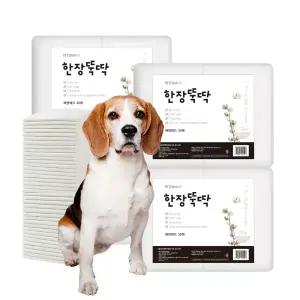 한장뚝딱 라이트 강아지 배변 패드 대형 120매 72g