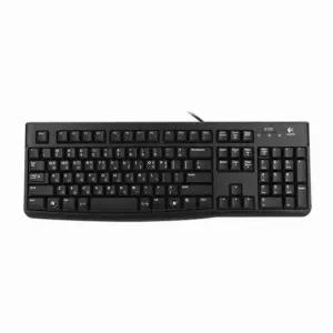 (블랙) 유선 키보드 K120 NEW USB 키스킨포함/컴퓨터/자판/PC용/데스크탑/사무실/노트북/멤브레인/데일리
