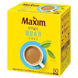 맥심커피믹스 동서 맥심 모카골드 제로슈거 커피믹스 50T