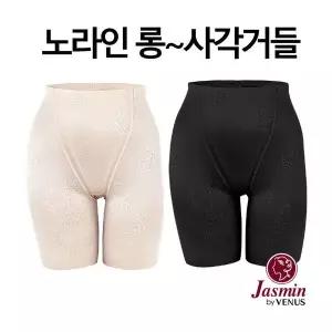 [자스민by비너스]샤틴 헴누디 보정 사각롱거들1종(JGR3035)64-88