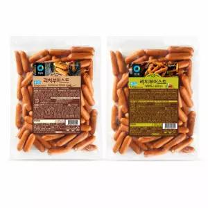 청정원 리치부어스트 오리지널1.5kg + 할라피뇨1.5kg