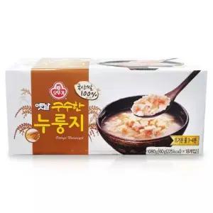 오뚜기 옛날 구수한 누룽지 60g 18개
