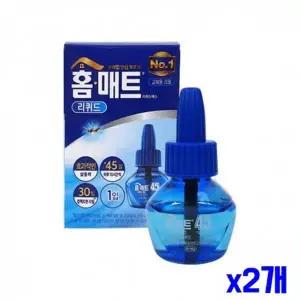 [핫트랙스]WL 리퀴드 훈증기 전용 모기매트 리필 29ml 45일 x2개(WFLPPOX)