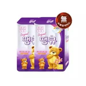 [셀러허브]1+1 오리지널 땡큐 3겹 14m 30롤 총 2팩 두루마리 화장지 휴지 (S43262781)