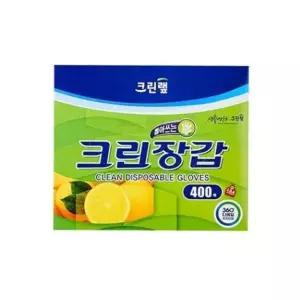 위생장갑 비닐장갑 크린장갑 400매 크린?