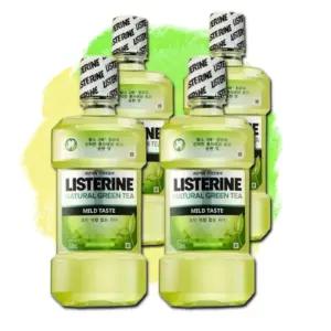 리스테린 내추럴 그린티 마일드 750ml, 4개
