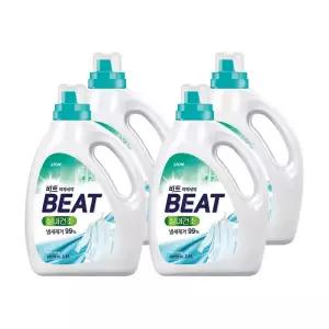 비트 딥클린 파워 액체세제 드럼 용기, 3L, 4개