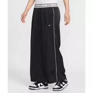 [나이키] NIKE 스포츠웨어 루즈 핏 미드라이즈 새틴 바지 W - 블랙 IH1327-010 445903