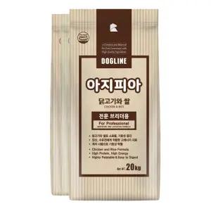 대한사료 아지피아 대형견사료 20kg 강아지 특수견 임신 수유 진돗개 대용량 개사료