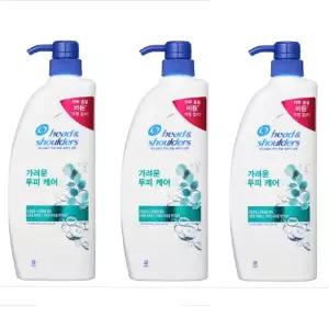 피앤지 헤드앤숄더 가려운두피 샴푸 850ml 3묶음 /린스/모발케어/헤어린스