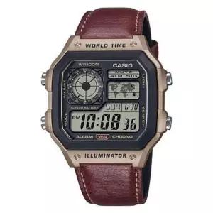 [CASIO] 카시오 AE-1200WHL-5A 남성 레트로 골드 브라운 전자시계 (27314403A)