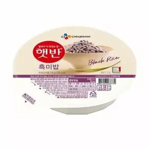 CJ제일제당 햇반 흑미밥 210g x 36개