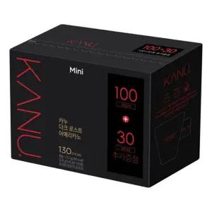 카누 미니 다크로스트 아메리카노0.9g 130개입 1개 티타임 아이스티 외식 모임 파인다이닝 브런치모임