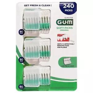 GUM 검 일회용 치간치솔 240개입