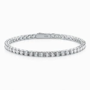 [AK수원점] [로이드] 실버 테니스 팔찌 3mm 16CM (S) LLBS50316S