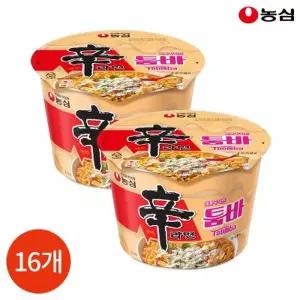[텐바이텐]농심 신라면 툼바 컵라면 113g x 16개